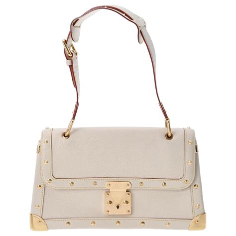 louis vuitton suhali white|used Louis Vuitton suhali leather.